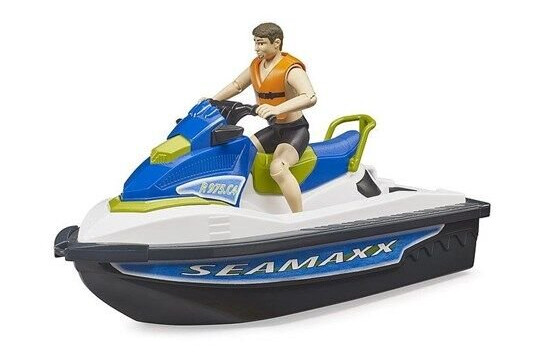 Bruder Personal water craft including rider
