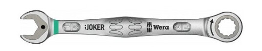 Wera 05073283001, 25,27 Mm, 1/2", Metallisk, Stål, Kromnikkel, Matte