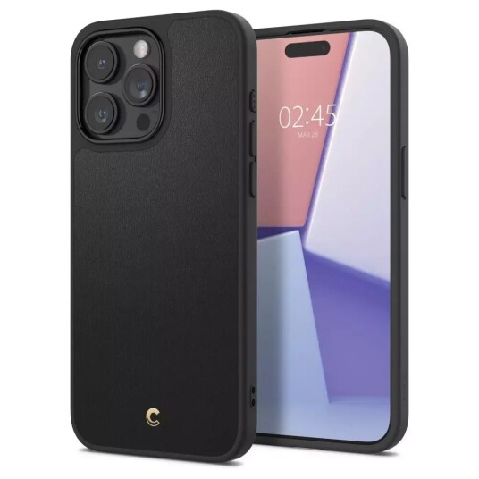 Cyrill iPhone 15 Pro Cyrill Kajuk Mag Hybrid Deksel - MagSafe Kompatibel - Black
