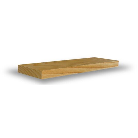 Combiwood Glattkantlist Ubehandlet Furu 12x69x2400 mm Natur