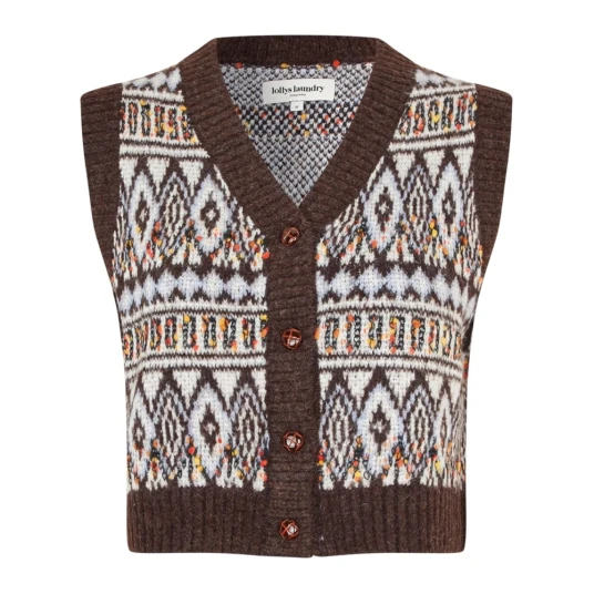 Lollys Laundry Dame Strikkevarer Flerfarget XL