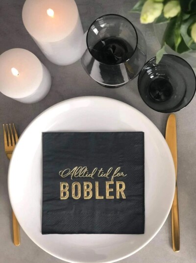 Norway DesignStudio Servietter "Bobler" 20stk
