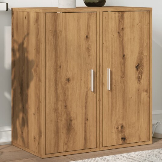  Skohyller svart 2 stk artisan eik 32x35x70 cm konstruert tre 8721158556097