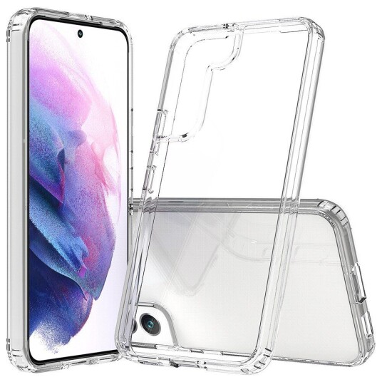 INCOVER Samsung Galaxy S22 Akryl Bumper Bakdeksel - Gjennomsiktig