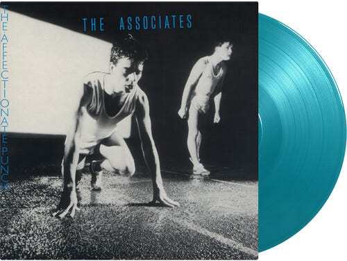 The Associates  Affectionate Punch  Turquoise Vinyl  LP/Vinyl