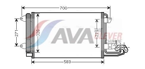 Kondensator AVA Clever Choice VN5209D Kondensator AVA Clever Choice VN5209D