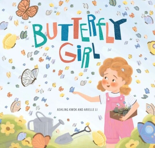 Butterfly Girl Av Ashling Kwok