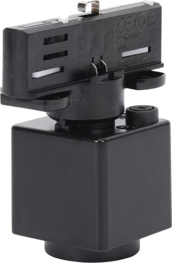 Spectrum SPS2 Adapter Slim 3 faset med stikkontakt svart Spectrum Spectrum SPS2 Adapter Slim 3 faset med stikkontakt svart Spectrum