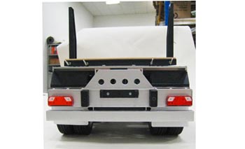 Carson 907074 Euro Rear Bumper for Tamiya Trailer