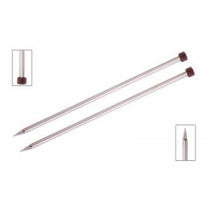 KnitPro Nova Cubics Strikkepinner / Jumperpinner Messing 30cm 5,00mm / KnitPro Nova Cubics Strikkepinner / Jumperpinner Messing 30cm 5,00mm /