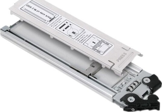 Icy Dock MB840TP-B SSD M.2 Kabinett Aluminium Svart