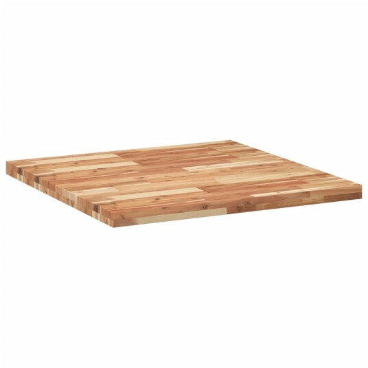  Bordplate firkantet 80x80x4 cm heltre akasie 4008728