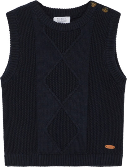 Hust and Claire  Perrie Vest Navy (86 / 1,5 år)
