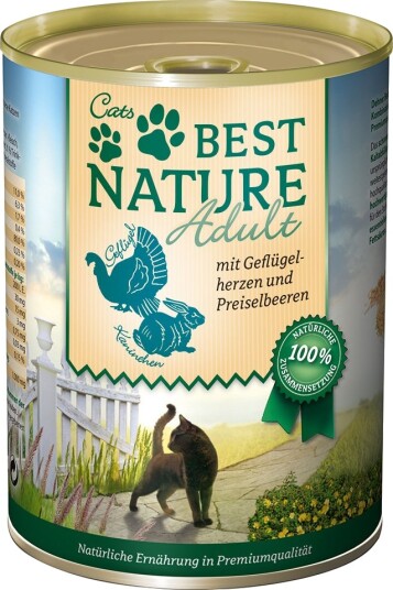 Best Nature Våtfôr Adult Cat Fjærkre & Kanin 6 X 400 G Best Nature Våtfôr Adult Cat Fjærkre & Kanin 6 X 400 G