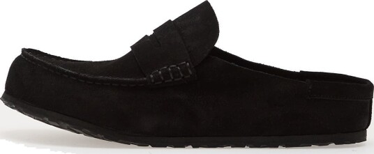 Joggesko Birkenstock Naples Wrapped Suede Leather Black EUR 46