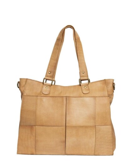 Re:Designed by Dixie Liva Urban skulderveske i skinn Desert Sand