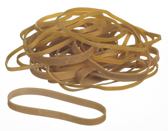 Siam Gummistrikk nr.38 150x3mm  500g 