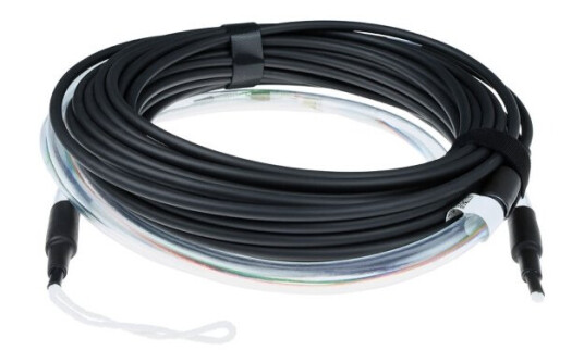 Act 70 Meter Multimode 50/125 Om4 Indoor/Outdoor Cable 12 Fibers With Lc Connectors