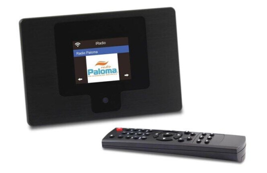 Scansonic Internettradio I 101BT LAN Internet adaptor med etherne Svart