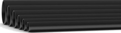 PM FLEX Stive rør 32mm PP UV 750N Sort 3m - 1226729