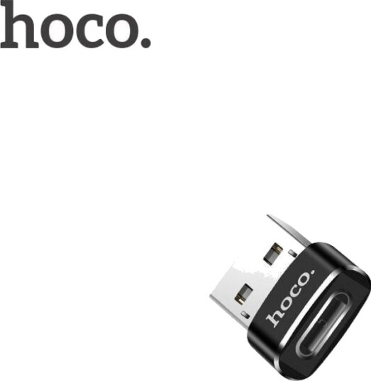 Usb-Adapter Hoco Ua6 Usb-A Til Usb-C Svart 6957531064138 Usb-Adapter Hoco Ua6 Usb-A Til Usb-C Svart 6957531064138