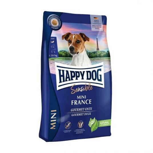 Happy Dog Mini Grain Free Tørrfôr med And og Potet 4 kg