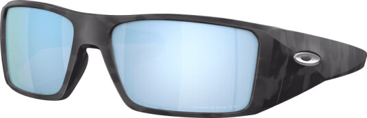 Oakley Heliostat Polarized OneSize, Matte Black Camo/Prizm Deep Water Polarized