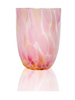 Big Confetti Drikkeglass Apricot Big Confetti Drikkeglass Apricot