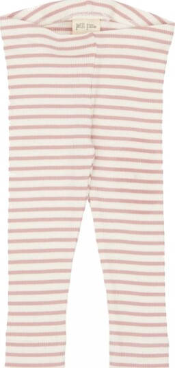 Rosa Stripete Petit Piao Modal Leggings (98 /3 år)