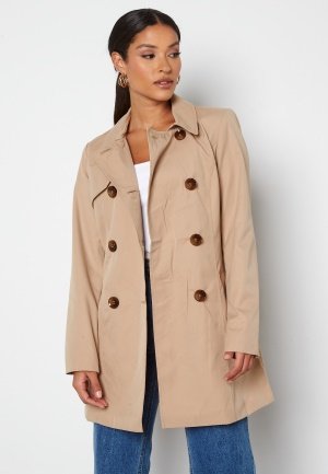 ONLY Valerie Trenchcoat Ginger Root S ONLY Valerie Trenchcoat Ginger Root S