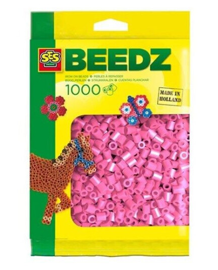 SES Iron on Beads 1000 Rosa