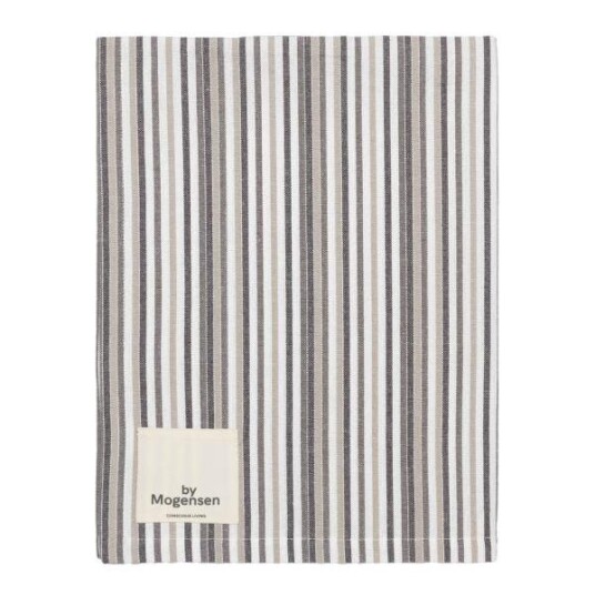 By Mogensen - Kjøkkenhåndkle 56x72 small stripes hvit