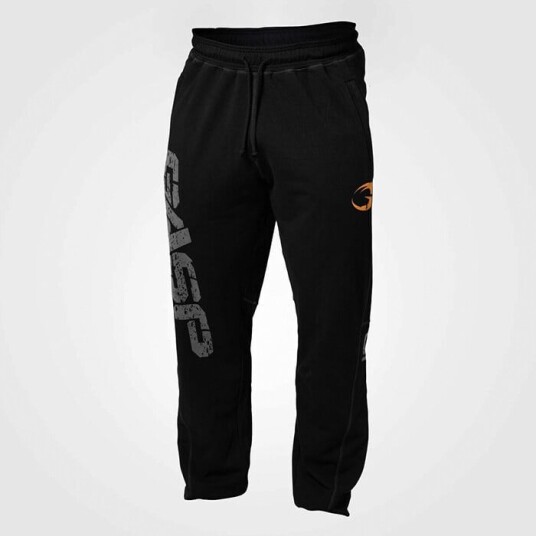 Vintage Sweatpants, Black Svart XX-large