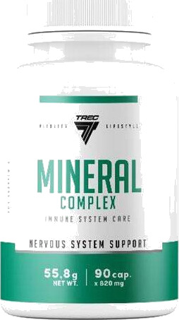 Trec Nutrition Mineral Complex Booster - 90 Kapsler Trec Nutrition Mineral Complex Booster - 90 Kapsler