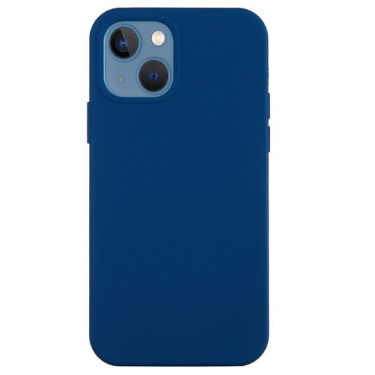 INCOVER iPhone 14 Silikon Deksel - Mørke Blå