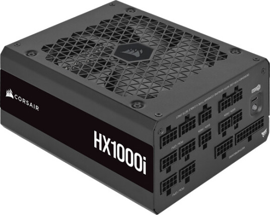 Corsair HX1000i (2023) Strømforsyning (PSU) - 1000 Watt - 140 mm - 80 Plus Platinum sertifisert Corsair HX1000i (2023) Strømforsyning (PSU) - 1000 Watt - 140 mm - 80 Plus Platinum sertifisert