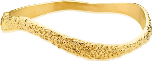 SISTIE Wavy Bracelet Gold Plated Guld One Size SISTIE Wavy Bracelet Gold Plated Guld One Size
