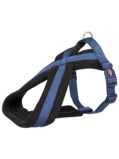 Trixie Premium touring harness S: 3565 cm/20 mm indigo