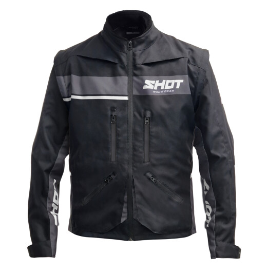 Shot Race Gear Endurojakke Shot Contact Assault 2.0 Svart-Hvit