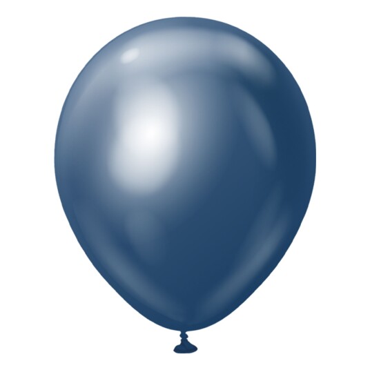 Ballongkungen AB Lateksballonger Professional Chrome Navy - 100-pakning