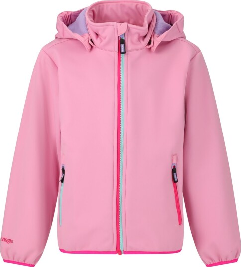 ZigZag Rockhill Softshell Jakke Barn Pink 140