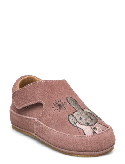 Wheat Pixi Indoor Shoe - Pink - 25-16.4CM