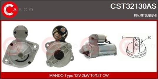 Starter CASCO CST32130AS Starter CASCO CST32130AS