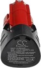 Milwaukee C12 PC-0 batteri (2000 mAh 12 V, Sort) Milwaukee C12 PC-0 batteri (2000 mAh 12 V, Sort)