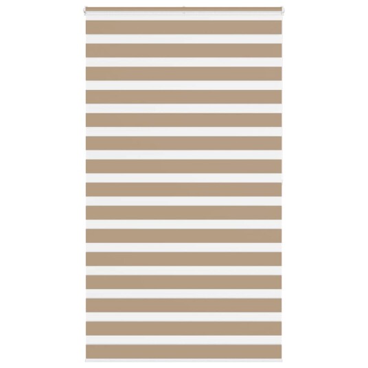 Sebragardin sandbrun 135x200 cm stoff bredde 130,9 polyester