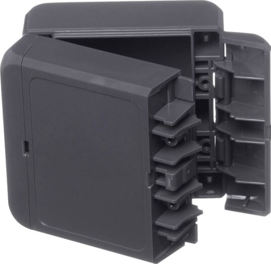 Bopla Bocube B 080805 PC V0 7024 96011114 80 × 89 × 47 mm Polykarbonat V0 Grafittgrå RAL 7024