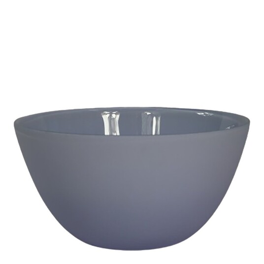 Nybro Crystal   Happy skål 21 cm lavendel