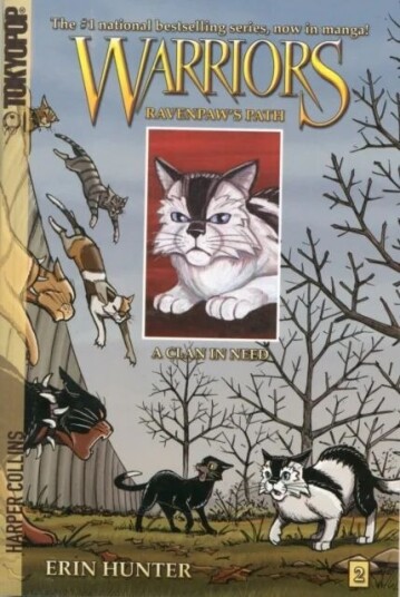 Warriors Manga: Ravenpaw'S Path #2: A Clan In Need Av Erin Hunter