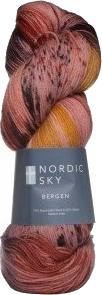 Nordic Sky Bergen Håndfarget Garn 07 Nordic Sky Bergen Håndfarget Garn 07