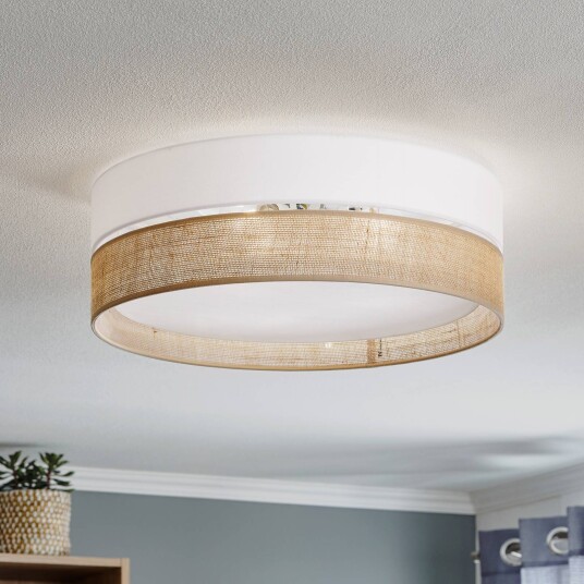 TK Lighting Linobianco taklampe Ø 45 cm